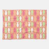 Niedlicher Fisch unter dem Meeresfarbenfrohen Seep Geschirrtuch (Horizontal)