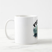 Niedlicher Fischfang Kaffeetasse (Links)