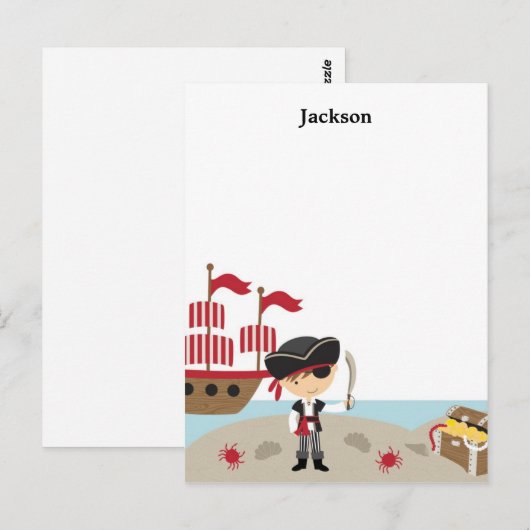 Niedlicher Flachbildschirm Postkarte (Vorne/Hinten)