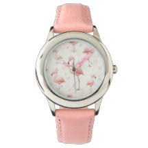 Niedlicher Flamingo Flock