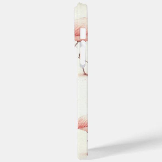 Niedlicher Flamingo Flock Case-Mate iPhone Hülle (Rückseite / Links)
