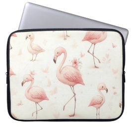 Niedlicher Flamingo Flock Laptopschutzhülle