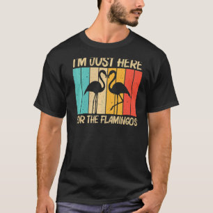 Niedlicher Flamingo für Männer Flamingo-Vogel-Tier T-Shirt