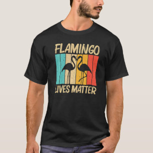 Niedlicher Flamingo für Männer Flamingo-Vogel-Tier T-Shirt