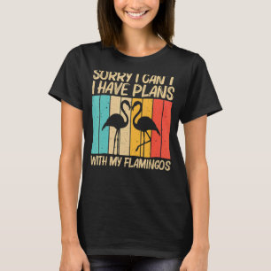 Niedlicher Flamingo für Männer Flamingo-Vogel-Tier T-Shirt