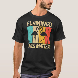 Niedlicher Flamingo für Männer Flamingo-Vogel-Tier T-Shirt