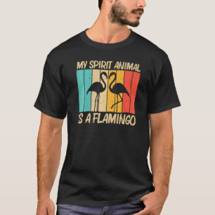 Niedlicher Flamingo für Männer Flamingo-Vogel-Tier T-Shirt
