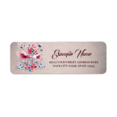 Niedlicher Flamingo im Stil des Cartoon, (Vorne)