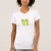 Niedlicher Flip Flops-T - Shirt (Vorderseite)