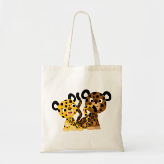 Niedlicher Flirtatisches Cartoon Jaguars Bag Tragetasche