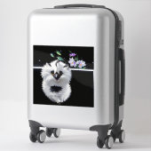 Niedlicher Floor Aufkleber (Koffer)