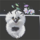 Niedlicher Floor Aufkleber (Vorderseite)