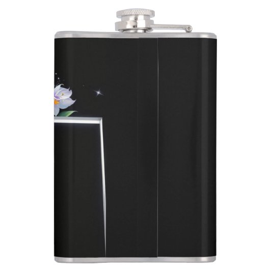 Niedlicher Floor Flachmann (Rückseite)