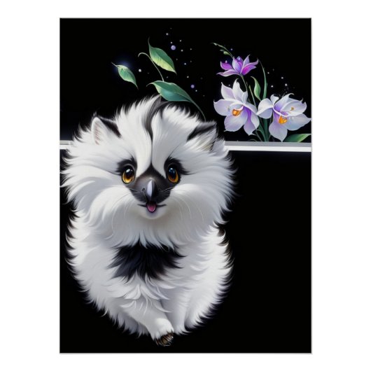 Niedlicher Floor Poster (Vorderseite)