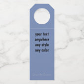 Niedlicher flüchtiger Blick ein Boo Birdie Flaschenanhänger (Rückseite)