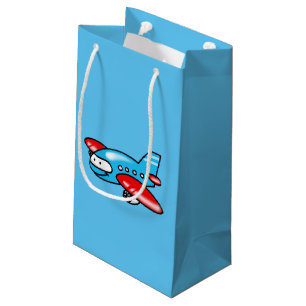 niedlicher Flugzeug-Cartoon Kleine Geschenktüte