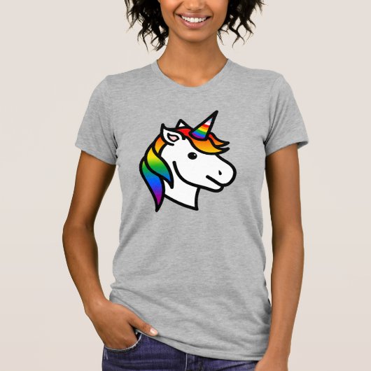 Niedlicher Fortschritt - Unicorn T-Shirt (Vorderseite)