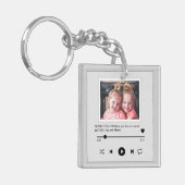 Niedlicher Foto-Musikplayer Schlüsselanhänger (Vorderseite links)