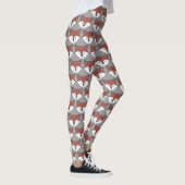 Niedlicher Fox/Foxy Muster-Leggings Leggings (Rechts)