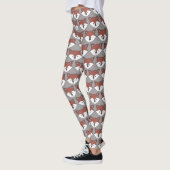 Niedlicher Fox/Foxy Muster-Leggings Leggings (Links)