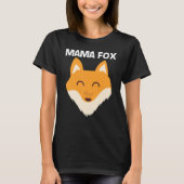 Niedlicher Fox für weibliche Mama Besitzer tierisc T-Shirt (Vorderseite)