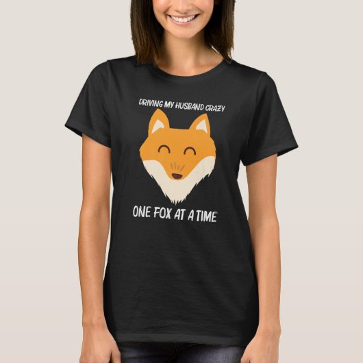Niedlicher Fox für weibliche Mama Besitzer tierisc T-Shirt (Vorderseite)