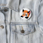 Niedlicher Fox-Knopf Button (Beispiel)