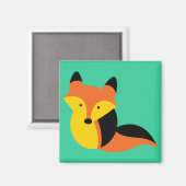 Niedlicher Fox Magnet (Vorderseite/Rückseite)