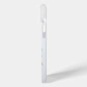 Niedlicher Fox mit Blume Paper Cutout Case-Mate iPhone Hülle (Rückseite / Links)