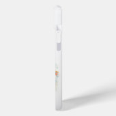 Niedlicher Fox mit Blume Paper Cutout Case-Mate iPhone Hülle (Rückseite / Links)