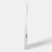 Niedlicher Fox mit Blume Paper Cutout Case-Mate iPhone Hülle (Rückseite / Rechts)