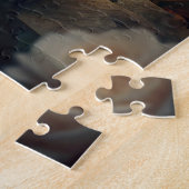 Niedlicher Fox mit Blume Puzzle (Seite)