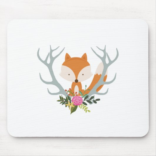 Niedlicher Fox Mousepad (Vorne)