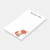 Niedlicher Fox-Post-It-Notes für Class-Office-Uni Post-it Klebezettel (angewinkelt)