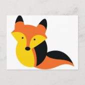Niedlicher Fox Postkarte (Vorderseite)