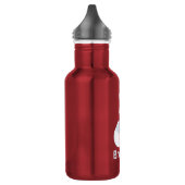 Niedlicher Fox scherzt personalisiertes Trinkflasche (Links)