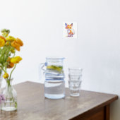 Niedlicher Foxfolienaufdruck Foliendrucke (Ablage(Küche))