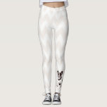 Niedlicher französische Bulldoggen-Welpe Leggings<br><div class="desc">Stellen Sie Ihren kleinen niedlichen flockigen Kumpel auf diesen Frenchie Leggings dar. Der große "Hund,  der" Leggings oder Workout geht,  keucht. Got zwei kleines auf jedem Bein,  eins in der Front,  das andere an zurück. Perfektes Geschenk für den Hundeliebhaber.</div>