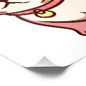 Niedlicher französischer Bulldog Fotodruck (Ecke)