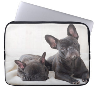 Niedlicher Französischer Bulldog Laptopschutzhülle