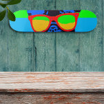 Niedlicher französischer Bulldog mit Brillengläser Skateboard<br><div class="desc">Niedlicher französischer Bulldog mit Gläsern Pop Style Erleben Sie die perfekte Kombination aus Stil und Spaß mit unserem Cure French Bulldog mit Brillen Pop Style Skateboard! Wenn Sie ein Fan von French Bulldogs und Skateboarding sind, dann ist dies die ideale Wahl für Sie. Stolz präsentieren wir einen französischen Bulldog in...</div>