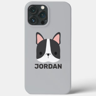 Niedlicher französischer Bulldog mit Personalisier Case-Mate iPhone Hülle