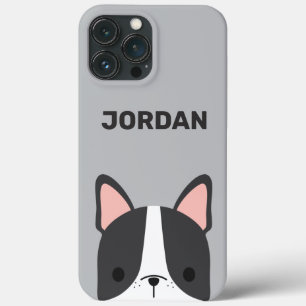 Niedlicher französischer Bulldog mit Personalisier Case-Mate iPhone Hülle