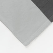 Niedlicher französischer Bulldog mit Personalisier Fleecedecke (Ecke)