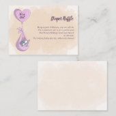 Niedlicher französischer Bulldog Puppy-Pink-Heart- Begleitkarte (Vorne/Hinten)