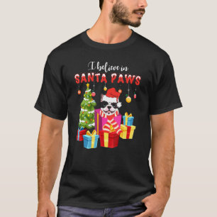 Niedlicher französischer Bulldog Weihnachten T-Shirt