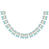 Niedlicher französischer Bulldog. Wimpelkette (Alle)