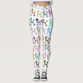 Niedlicher französischer Pudel-Girly wunderliches Leggings