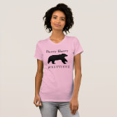Niedlicher Frauenbär - Beary Beary Boluptuous T -  T-Shirt (Vorne ganz)
