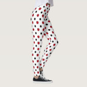 Niedlicher Frauenwanzen und Polka-Punkte Leggings (Rechts)